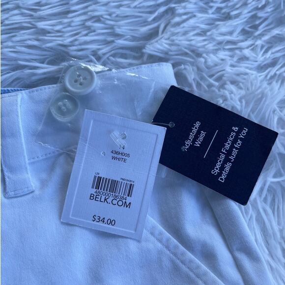 NWT CROWN & IVY Kids Zippered Short Spandex Sz 14 NWT - Picture 8 of 11